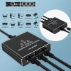 Ethernet-jakaja QOLTEC 52294 1x3 RJ45 USB-C-virtatulolla