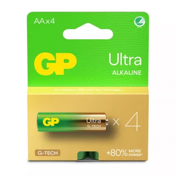 Kertakäyttöparisto GP Batteries Ultra Alkaline GP15AU AA LR06 alkaline