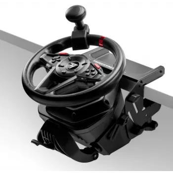 Thrustmaster T128-P musta USB ratti + polkimet analoginen PC, PlayStation 4, PlayStation 5