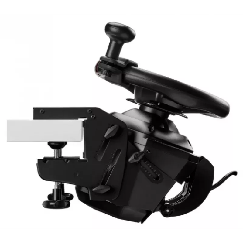 Thrustmaster T128-P musta USB ratti + polkimet analoginen PC, PlayStation 4, PlayStation 5