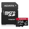 MicroSDXC-muistikortti ADATA 256 GB AUSDX256GUI3V30SHA2-RA1 UHS-I Class 10 V30 (luku 100 MB/s, kirjoitus 80 MB/s) SD-adapterilla
