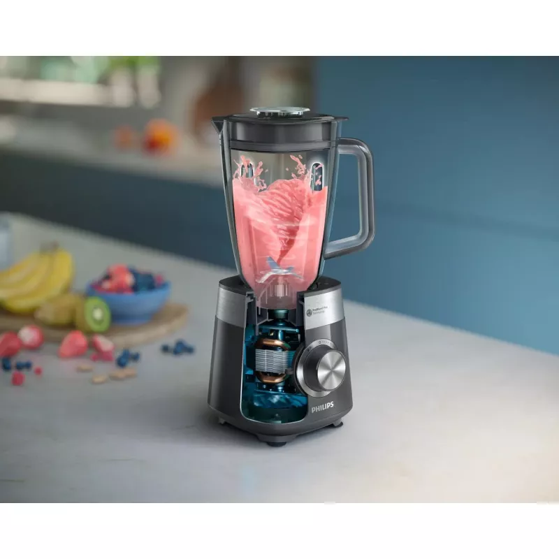 Philips 5000 series HR3020/20 tehosekoitin 2 L pöytätehosekoitin 1000 W harmaa, ruostumaton teräs