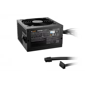 be quiet! System Power 11 550W PC-virtalähde 20+4-polig ATX ATX musta