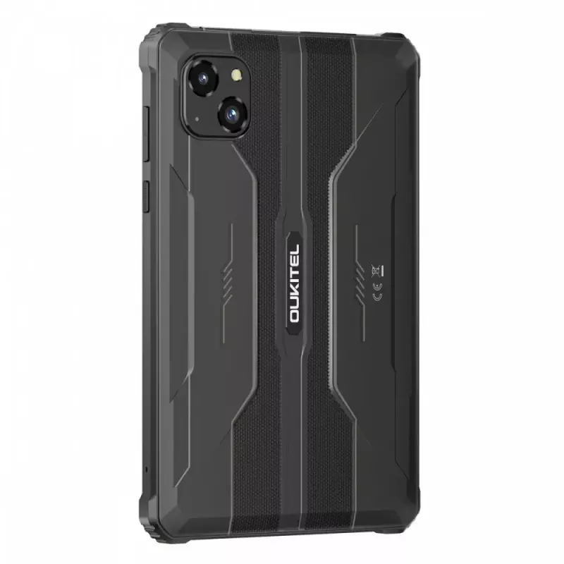 Oukitel RT3 Pro 4G 8 tuuman kestävä tabletti, 4 Gt RAM, 128 Gt, musta