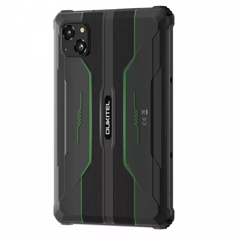 Oukitel RT3 Pro 4G 8 tuuman kestävä tabletti, 4 Gt RAM, 128 Gt, vihreä