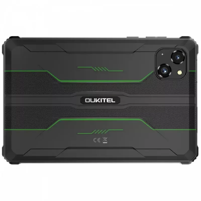 Oukitel RT3 Pro 4G 8 tuuman kestävä tabletti, 4 Gt RAM, 128 Gt, vihreä