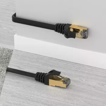 Verkkokaapeli UNITEK C1897BK-10M RJ-45 Cat7 10m musta