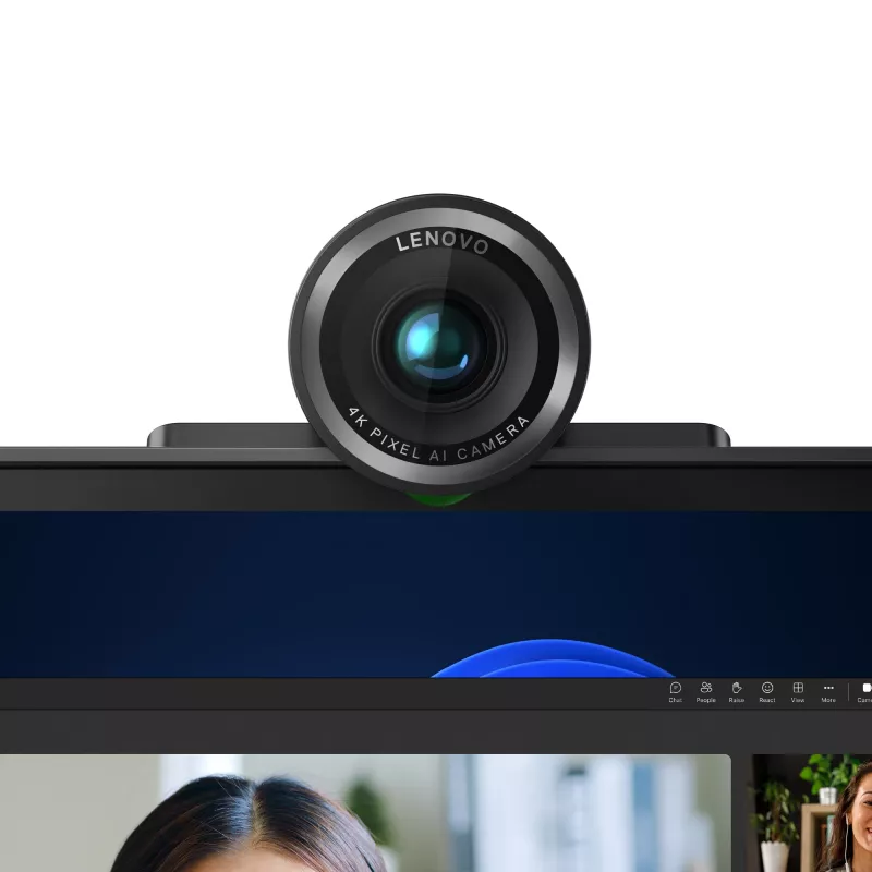 Lenovo 4XC1Q25246 verkkokamera 8 MP 1920 x 1080 pikseliä USB-C musta