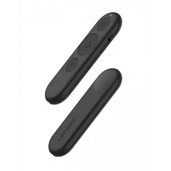 Lenovo kannettava ladattava esityskaukosäädin, Bluetooth, musta