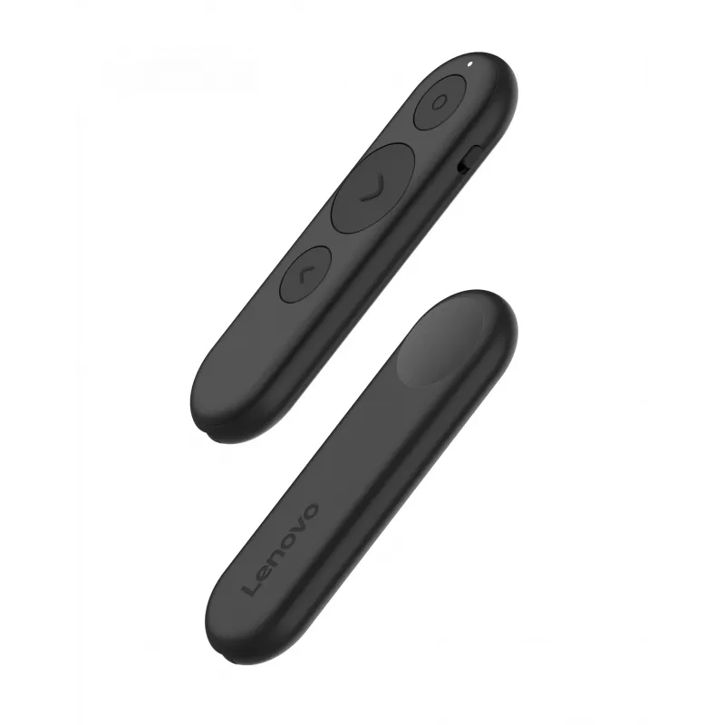 Lenovo kannettava ladattava esityskaukosäädin, Bluetooth, musta