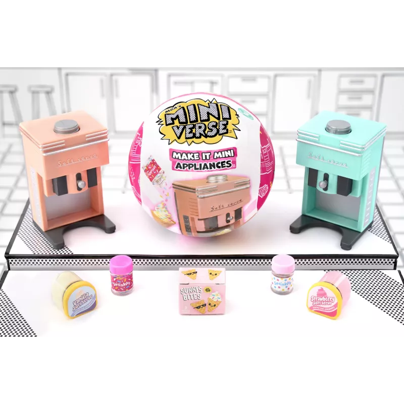 Miniverse MGA's - Make It Mini Appliances sarja 2 PDQ-pakkauksessa, 8 vuotta, monivärinen, muovi