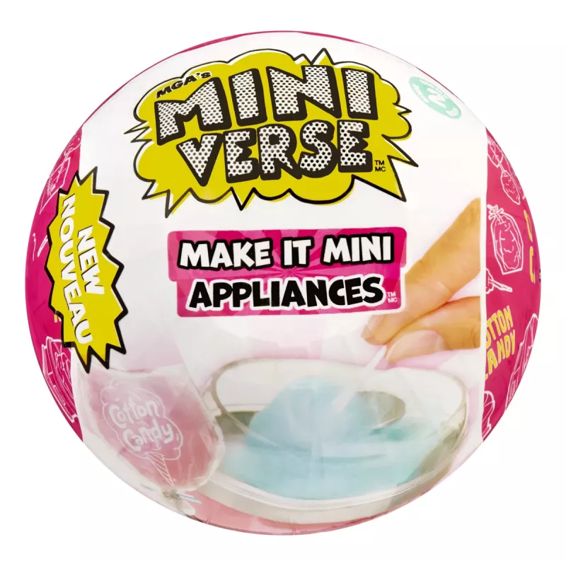 Miniverse MGA's - Make It Mini Appliances sarja 2 PDQ-pakkauksessa, 8 vuotta, monivärinen, muovi