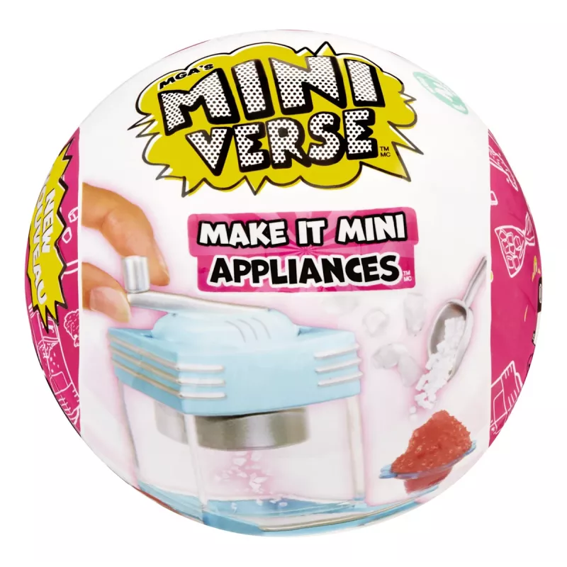 Miniverse MGA's - Make It Mini Appliances sarja 2 PDQ-pakkauksessa, 8 vuotta, monivärinen, muovi