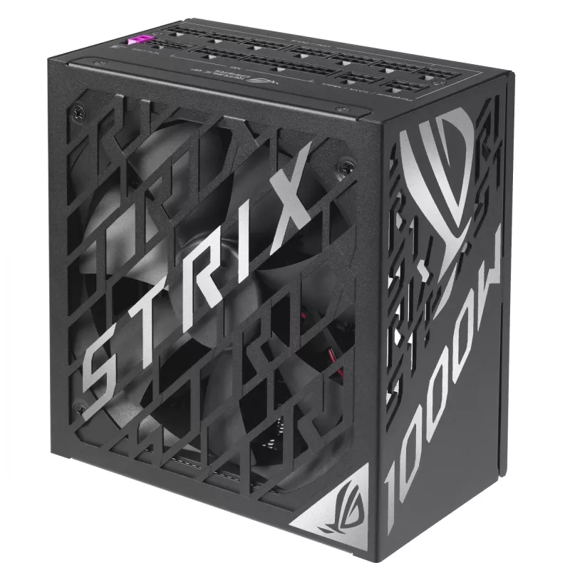 ASUS ROG STRIX-1000P-GAMING virtalähde 1000 W 20+4 Pin ATX ATX musta, hopea
