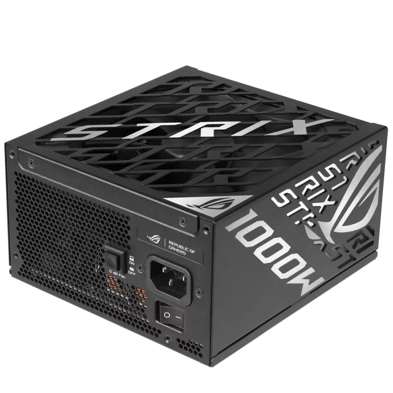 ASUS ROG STRIX-1000P-GAMING virtalähde 1000 W 20+4 Pin ATX ATX musta, hopea