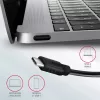Axagon HMC-5G21 USB 10Gbps-keskitin, 2x USB-A, 2x USB-C, HDMI 4k/30Hz, PD 60W, USB-C-kaapeli