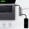 Axagon HMC-5G21 USB 10Gbps-keskitin, 2x USB-A, 2x USB-C, HDMI 4k/30Hz, PD 60W, USB-C-kaapeli
