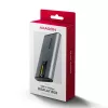 Axagon EEM2-SD2 USB-C 10Gbps - M.2 NVMe & SATA SSD DISPLAY-kotelo
