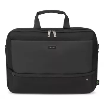 DICOTA Top Traveller Five - 12-14 inch kannettavan tietokoneen laukku - musta / 900d kierrätetty PET-polyesteri