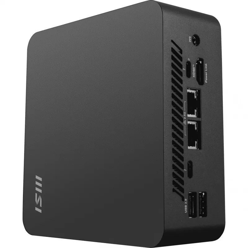 MSI Cubi NUC AI+ 2MG-001EU Copilot+ PC Intel Core Ultra 7 258V 32 GB LPDDR5x-SDRAM 1 TB SSD Windows 11 Pro Mini PC musta