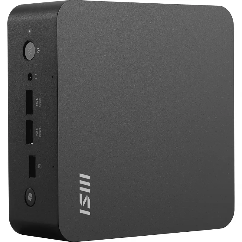 MSI Cubi NUC AI+ 2MG-001EU Copilot+ PC Intel Core Ultra 7 258V 32 GB LPDDR5x-SDRAM 1 TB SSD Windows 11 Pro Mini PC musta