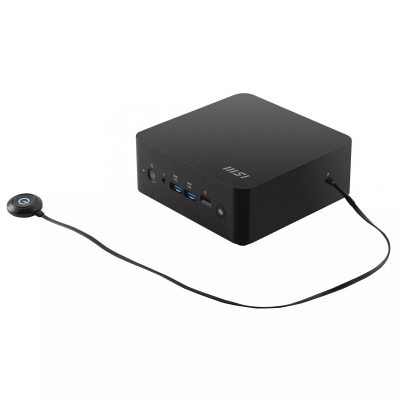 MSI Cubi NUC AI+ 2MG-001EU Copilot+ PC Intel Core Ultra 7 258V 32 GB LPDDR5x-SDRAM 1 TB SSD Windows 11 Pro Mini PC musta