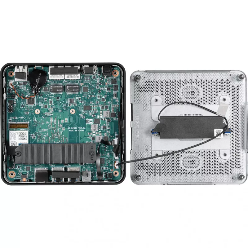 MSI Cubi NUC AI+ 2MG-001EU Copilot+ PC Intel Core Ultra 7 258V 32 GB LPDDR5x-SDRAM 1 TB SSD Windows 11 Pro Mini PC musta