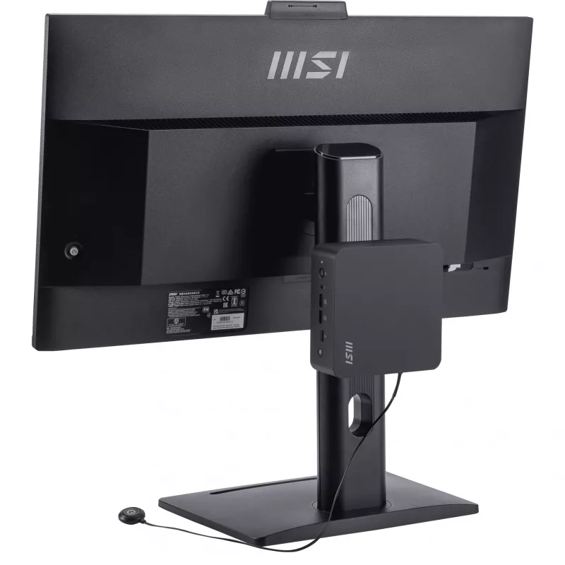 MSI Cubi NUC AI+ 2MG-001EU Copilot+ PC Intel Core Ultra 7 258V 32 GB LPDDR5x-SDRAM 1 TB SSD Windows 11 Pro Mini PC musta