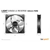 be quiet! Light Wings LX 120 mm PWM Reverse musta tietokonekotelon tuuletin 12 cm 1 kpl