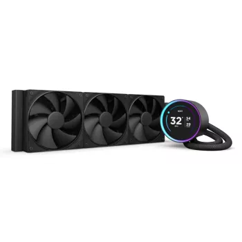 All-in-One-nestemäinen jäähdytin NZXT Kraken Elite 360 12 cm musta