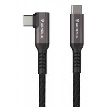 GENESIS NVC-2218 USB-kaapeli USB 3.2 Gen 2 (3.1 Gen 2) 3 m USB C musta, harmaa