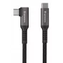 GENESIS NVC-2218 USB-kaapeli USB 3.2 Gen 2 (3.1 Gen 2) 3 m USB C musta, harmaa