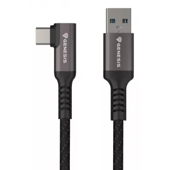GENESIS NVC-2220 USB-kaapeli USB 3.2 Gen 1 (3.1 Gen 1) 3 m USB A USB C musta, harmaa