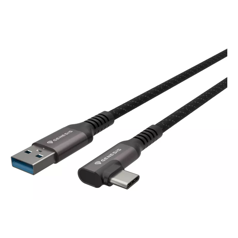 GENESIS NVC-2220 USB-kaapeli USB 3.2 Gen 1 (3.1 Gen 1) 3 m USB A USB C musta, harmaa