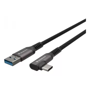 GENESIS NVC-2221 USB-kaapeli USB 3.2 Gen 1 (3.1 Gen 1) 5 m USB A USB C musta, harmaa