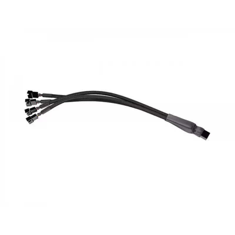 Rack-kotelo Lanberg SC01-5204-12B 4U musta 5 tuuletinta