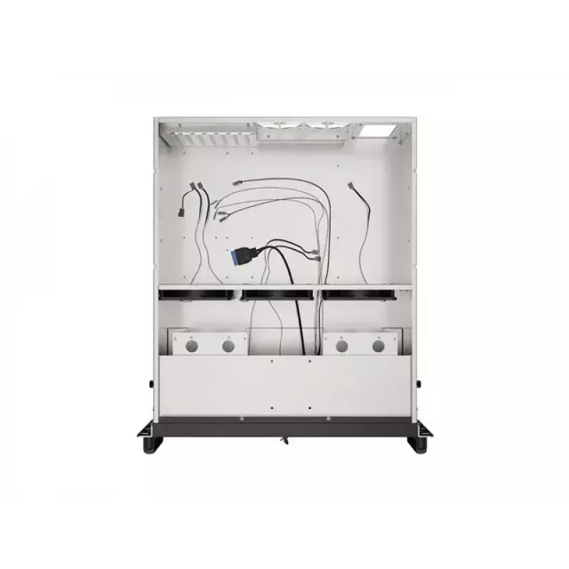 Rack-kotelo Lanberg SC01-5204-12B 4U musta 5 tuuletinta