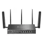 TP-Link ER706WP-4G langaton reititin Gigabit Ethernet Dual-Band (2,4 GHz / 5 GHz) musta