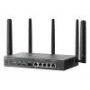 TP-Link ER706WP-4G langaton reititin Gigabit Ethernet Dual-Band (2,4 GHz / 5 GHz) musta
