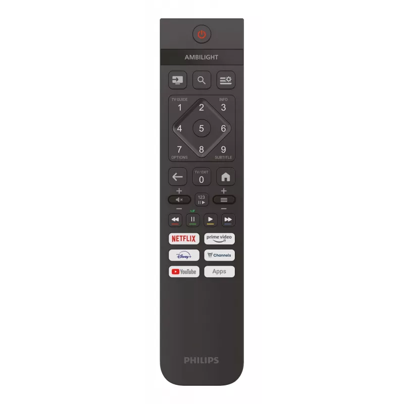 Philips 65PUS7810/12 65 tuuman (165,1 cm) QLED 4K Ultra HD älytelevisio, 3840x2160, Titan OS, 60 Hz, HDR10+, Dolby Atmos, Wi-Fi, Bluetooth, musta