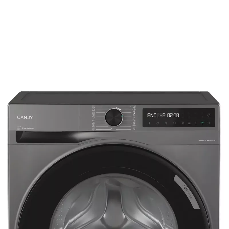 Candy BR 47SBL8G-S pyykinpesukone edestä täytettävä 7 kg 1400 kierr./min harmaa