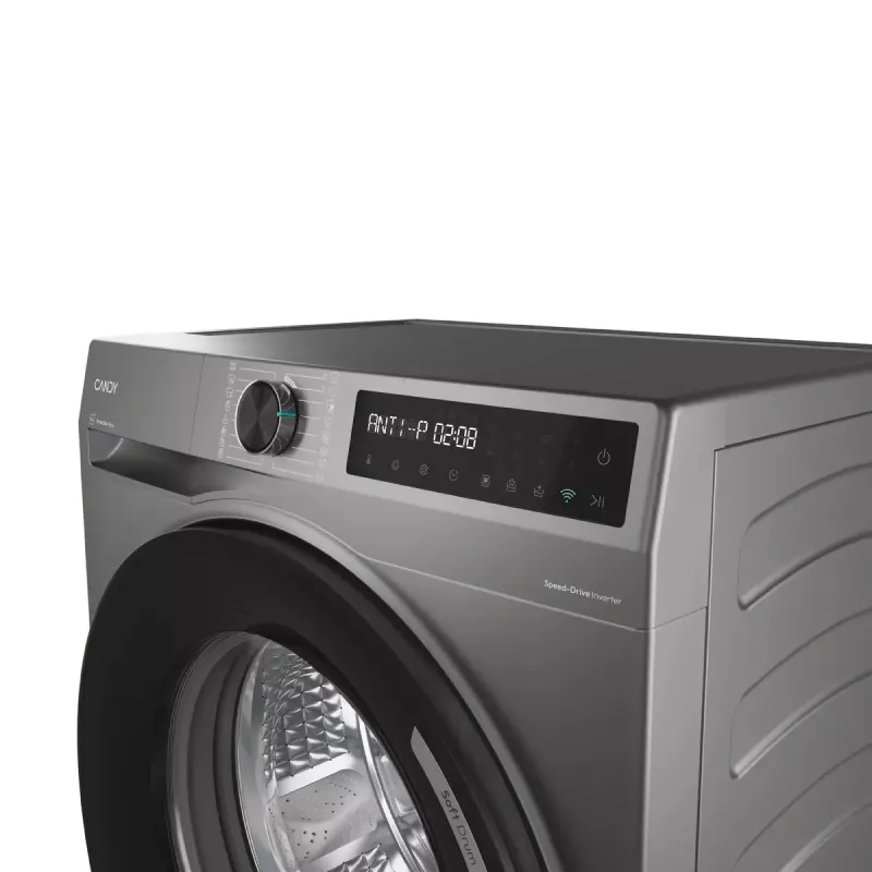 Candy BR 47SBL8G-S pyykinpesukone edestä täytettävä 7 kg 1400 kierr./min harmaa