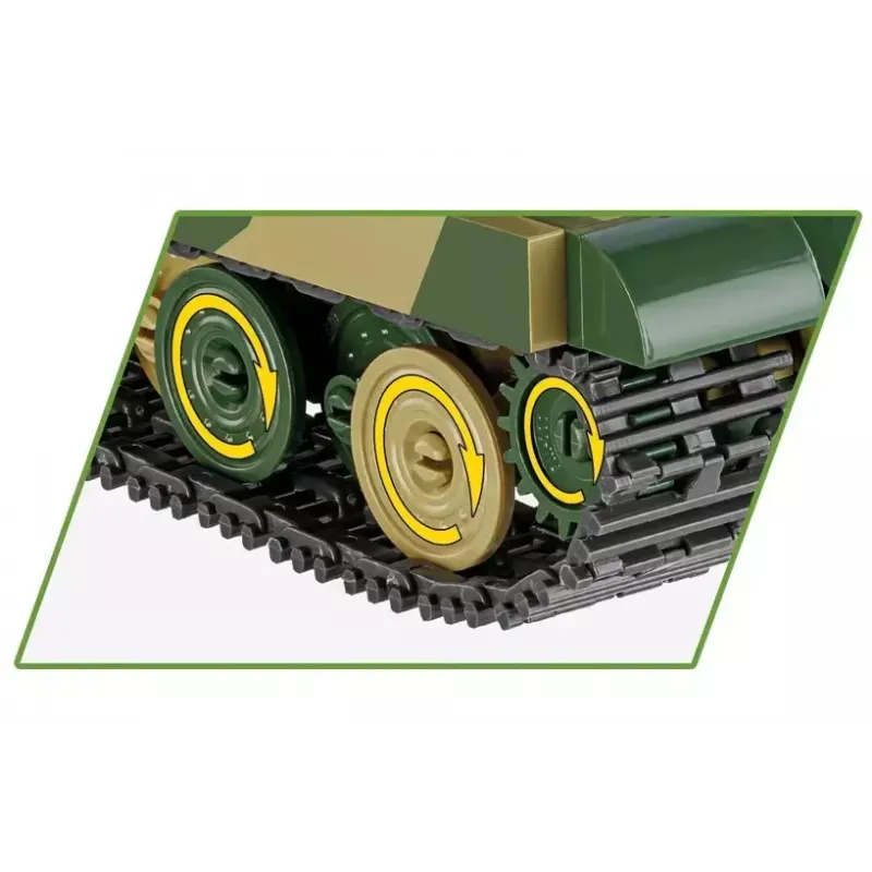 COBI 2733 Historical Collection rakennussarja Panzerjäger Tiger Ausf. B Jagdtiger, 528 osaa, 1:48