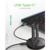 ICY BOX IB-1612MCL-C31 USB 3.2 Gen 2 (3.1 Gen 1) Type-C musta