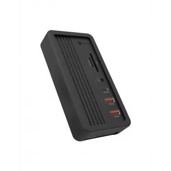 ICY BOX IB-DK4072M-CU31 USB 3.2 Gen 2 (3.1 Gen 1) Type-C musta