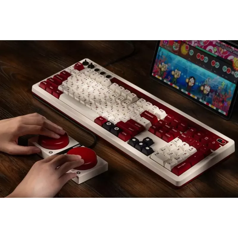 Mekaaninen näppäimistö 8Bitdo RET00493 RGB-taustavalo kompakti