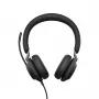 Jabra Evolve2 40 SE -kuulokkeet johdollinen päänauha puhelut/musiikki USB Type-C / USB Type-A musta