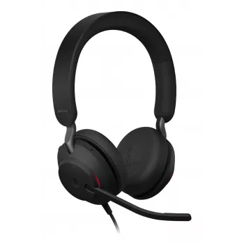 Jabra Evolve2 40 SE -kuulokkeet johdollinen päänauha puhelut/musiikki USB Type-C / USB Type-A musta