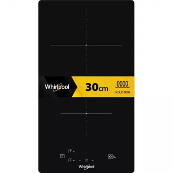 Whirlpool WS Q0530 NE musta kalusteisiin asennettava induktioliesi 28 cm vyöhyke 2 vyöhykettä