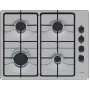 Bosch Serie 2 PBP6B5K80 liesi ruostumaton teräs kalusteisiin asennettava 60 cm kaasu 4 vyöhykettä